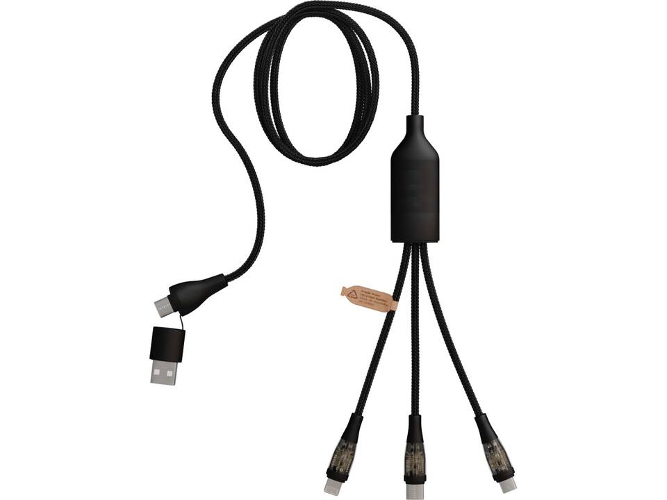 SCX.design C50 5-in-1 snellaadkabel 100 W/5 A met digitaal display 2