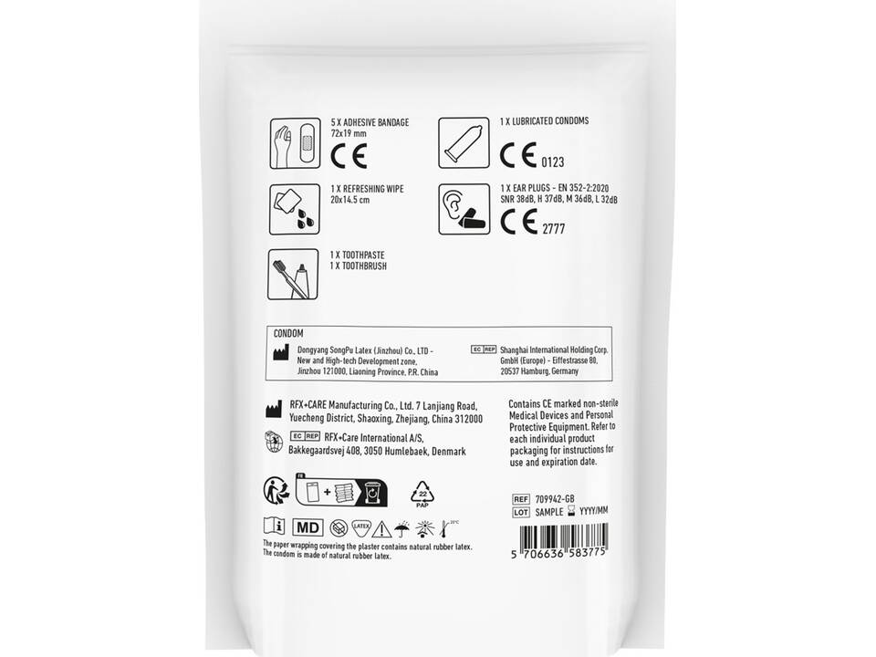 Minikit festival set met papieren stazak 2