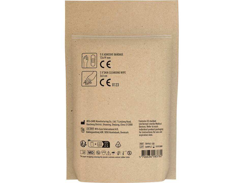 MiniKit Eerste hulp set met papieren stazak 7