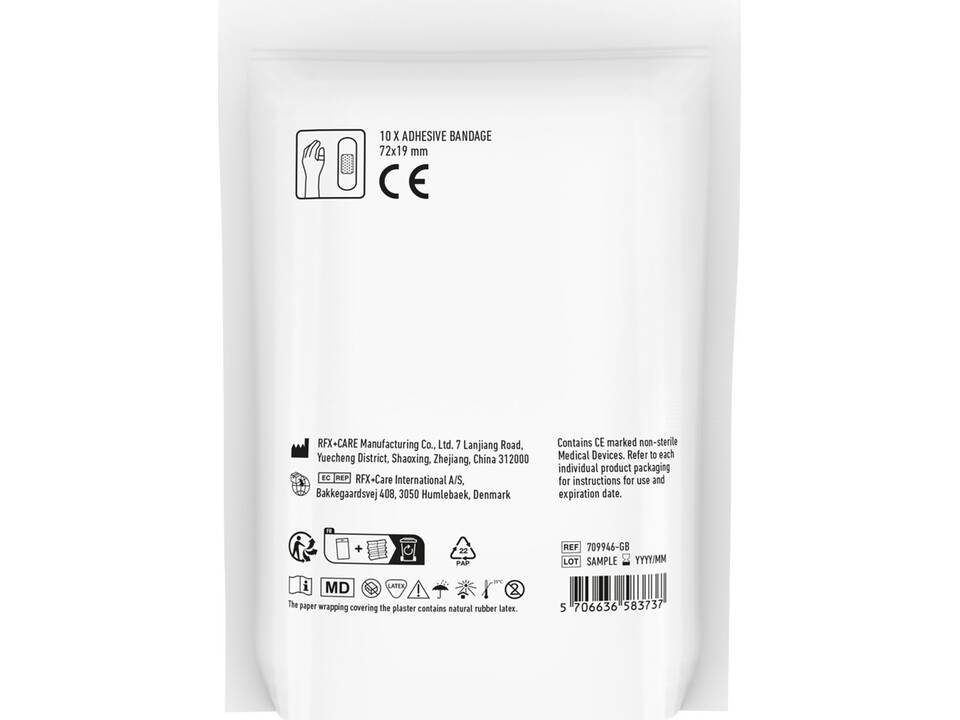 MiniKit pleister set met papieren stazak 2