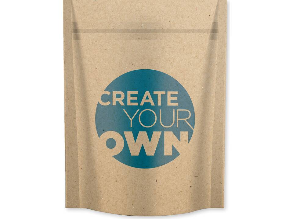 10 stuks custom made pleisters met full colour bedrukt papieren zakje 4