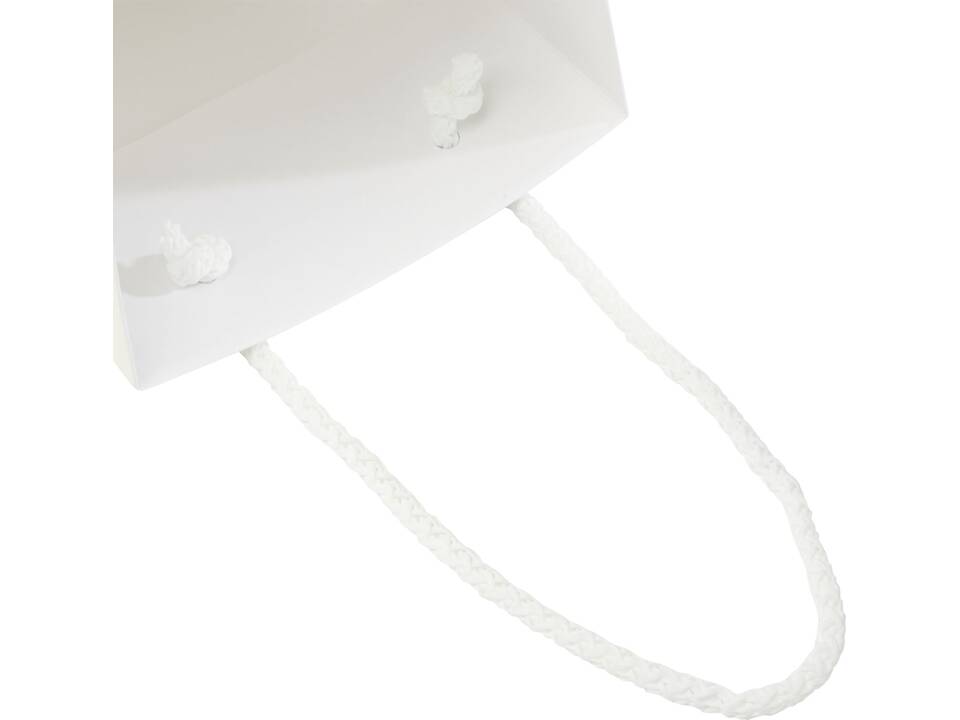 Handgemaakte integra papieren wijnflestas met plastic handgrepen 6