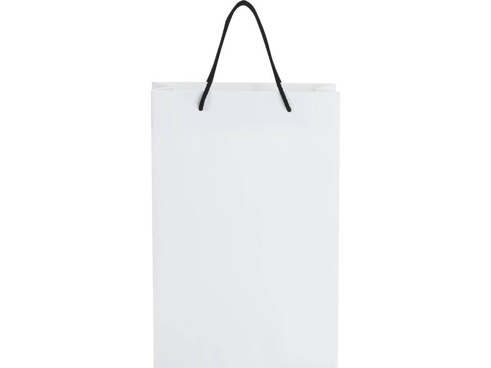 Handgemaakte integra papieren tas met plastic handgrepen - groot 10