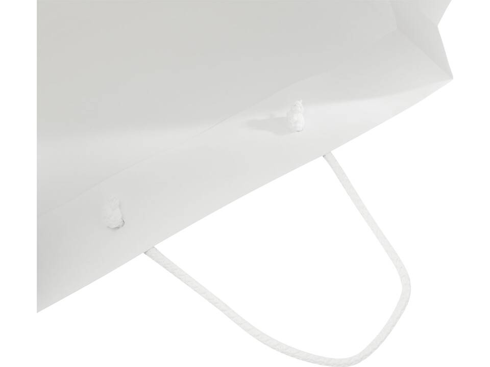 Handgemaakte integra papieren tas met plastic handgrepen - XL 6