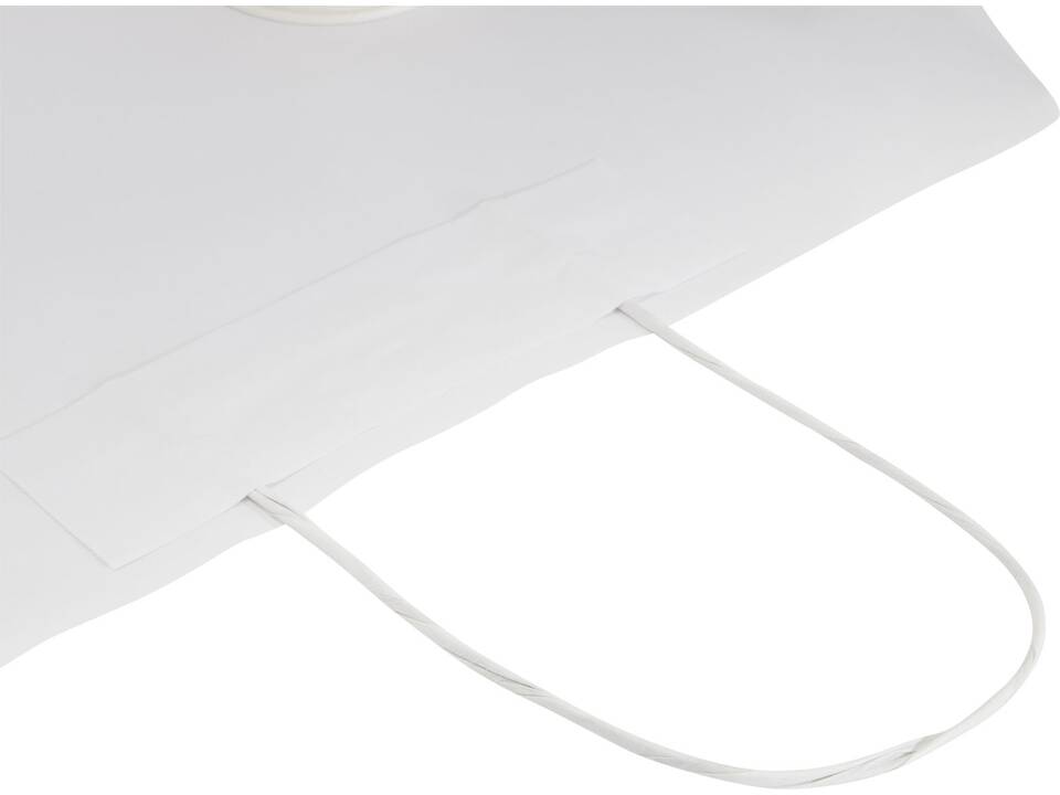 Tas van kraftpapier met gedraaide handvaten - L 6