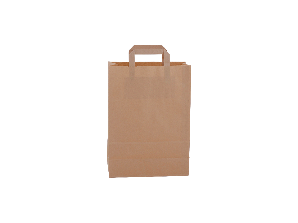 Promo papieren tas smal 28x22x10cm