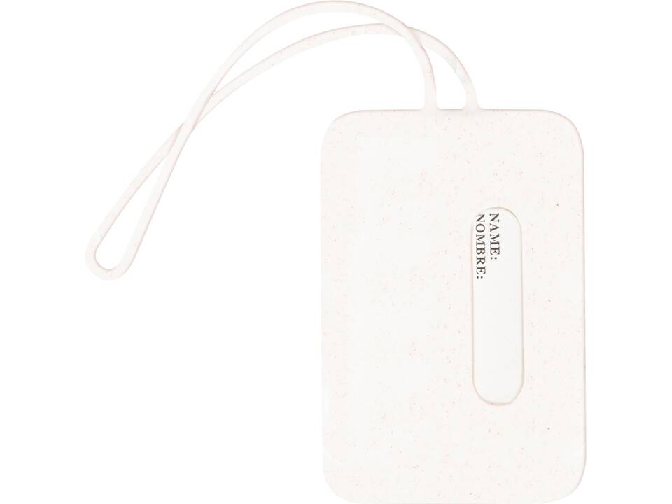 Bagagelabel van bamboe 3