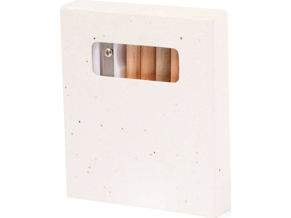 Kleurpotloden met petunia zaadpapier 5