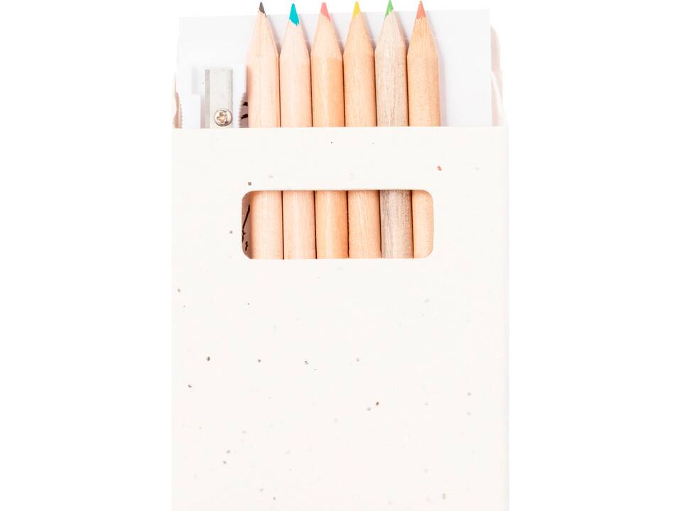 Kleurpotloden met petunia zaadpapier 3