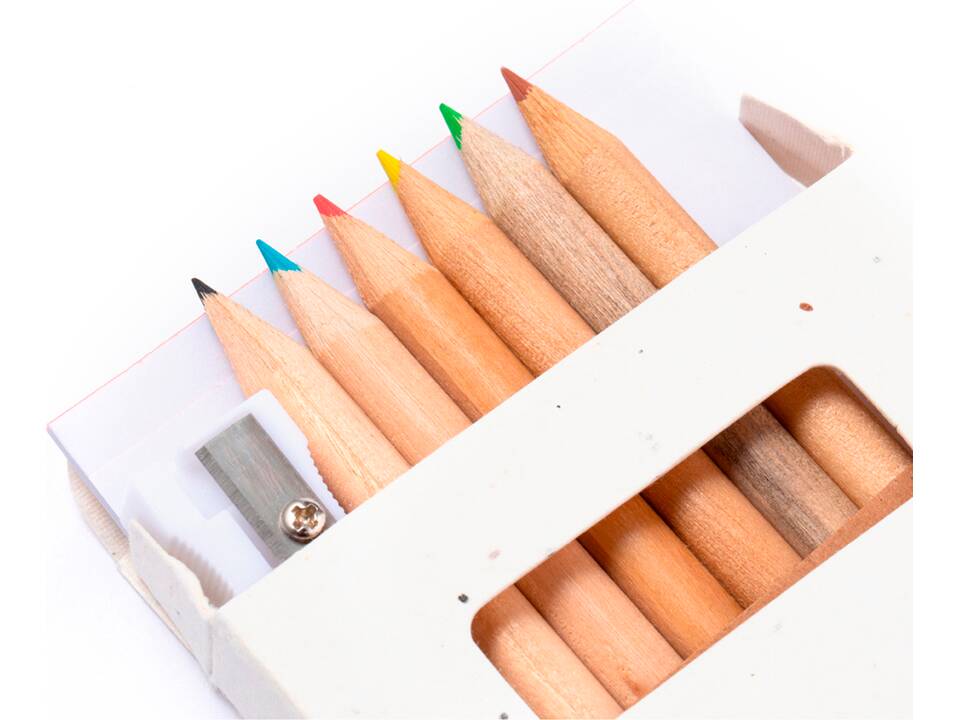 Kleurpotloden met petunia zaadpapier 1