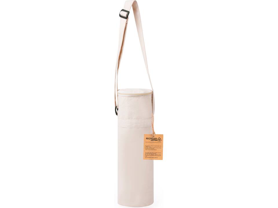 Flessenkoeler van gerecycled katoen 1