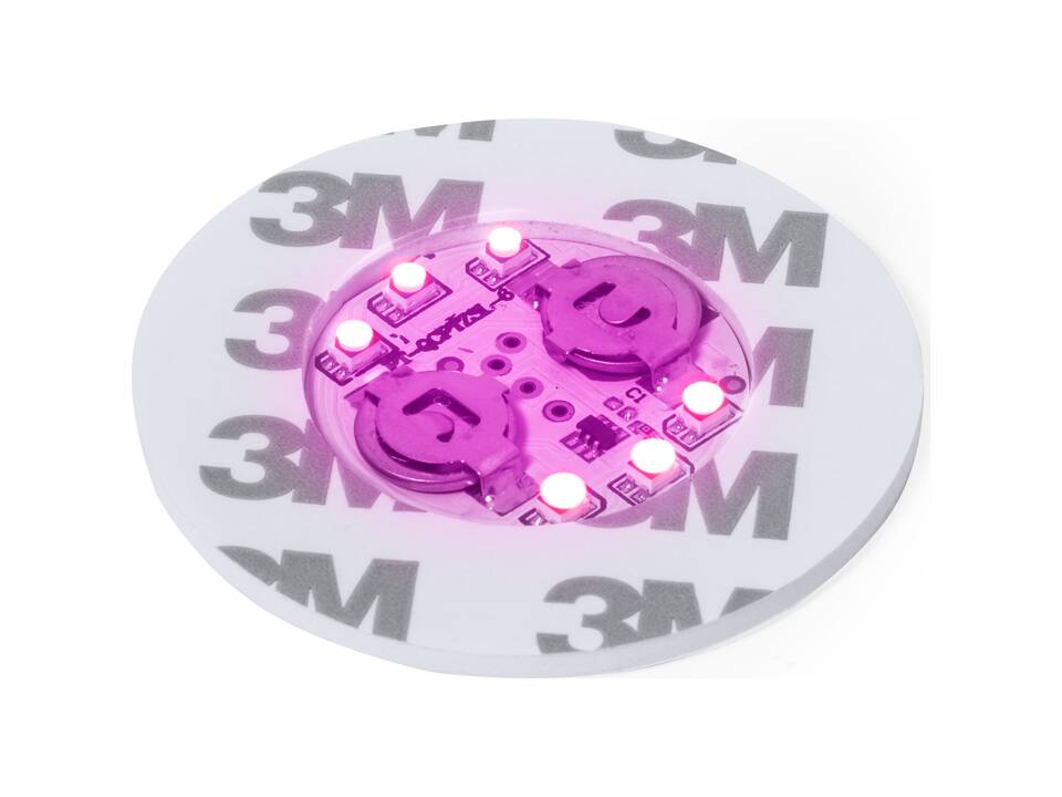 Lichtgevende Party onderzetters 3