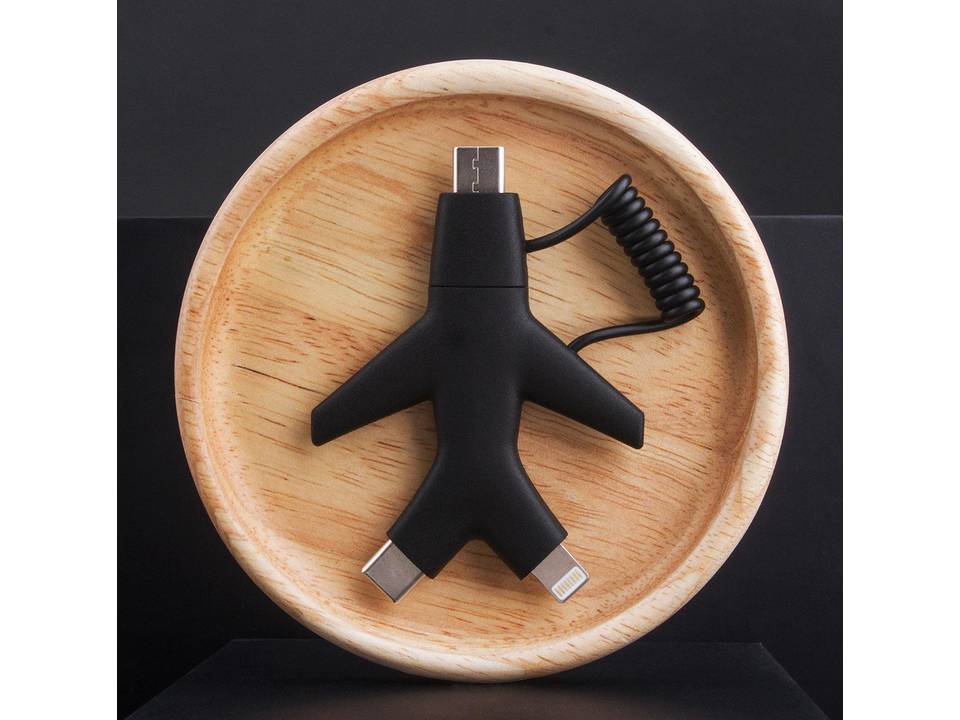 Oplaadkabel Xoopar Fly USB-C, Micro-USB, Apple, USB 10