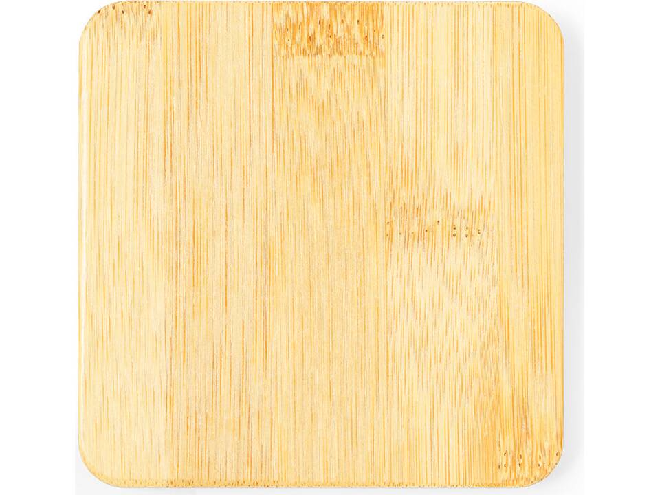 Bamboe onderzetter met flesopener 4