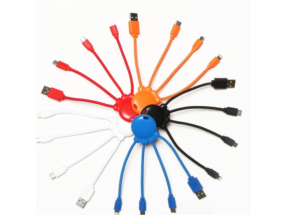 Octopus Eco kabel USB, Type C, Micro-USB, & Lightning 29