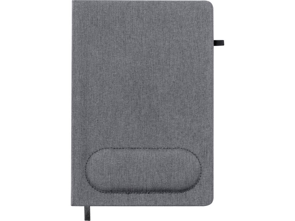 RPET notitieboek met geïntegreerde muismat 1