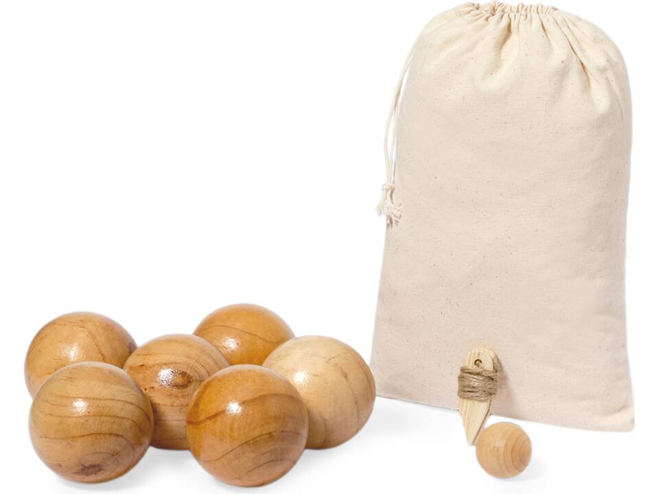 Houten petanque spel 2