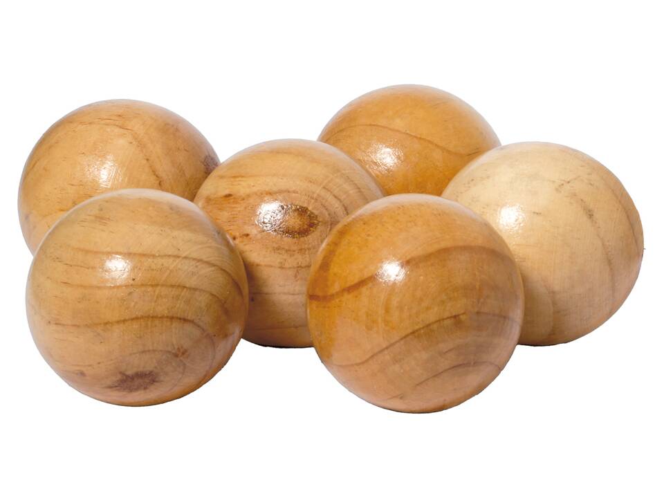 Houten petanque spel 6