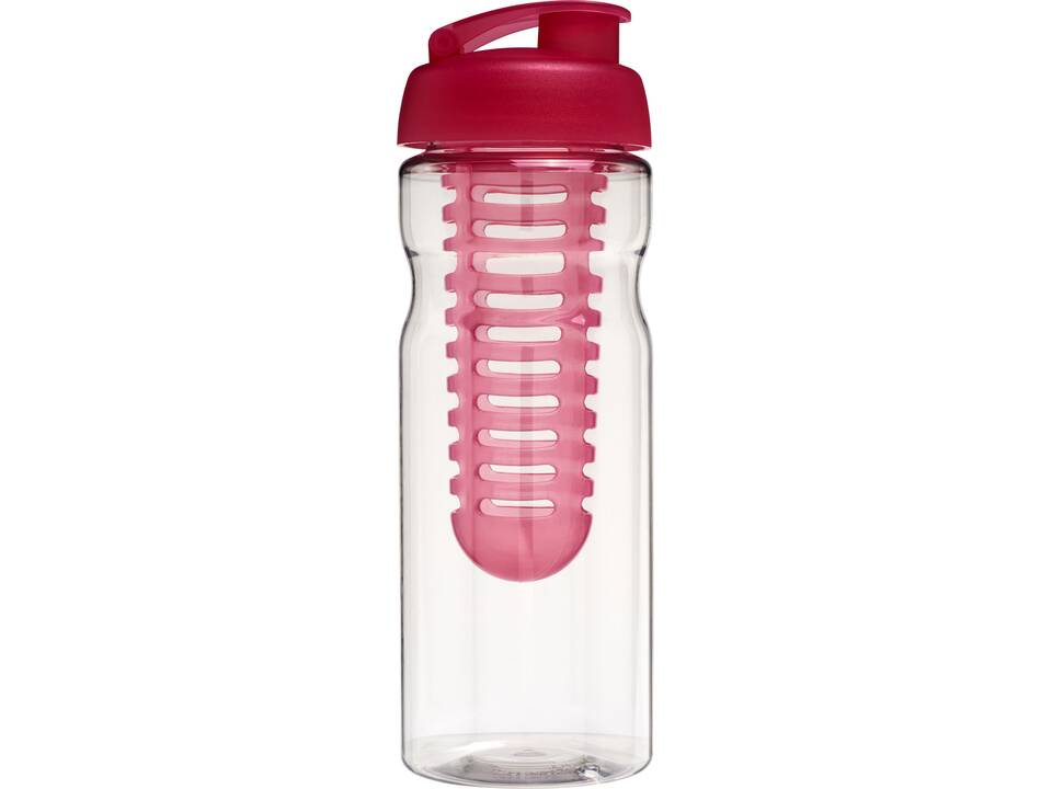 H2O Base sportfles en infuser met flipcapdeksel - 650 ml 28
