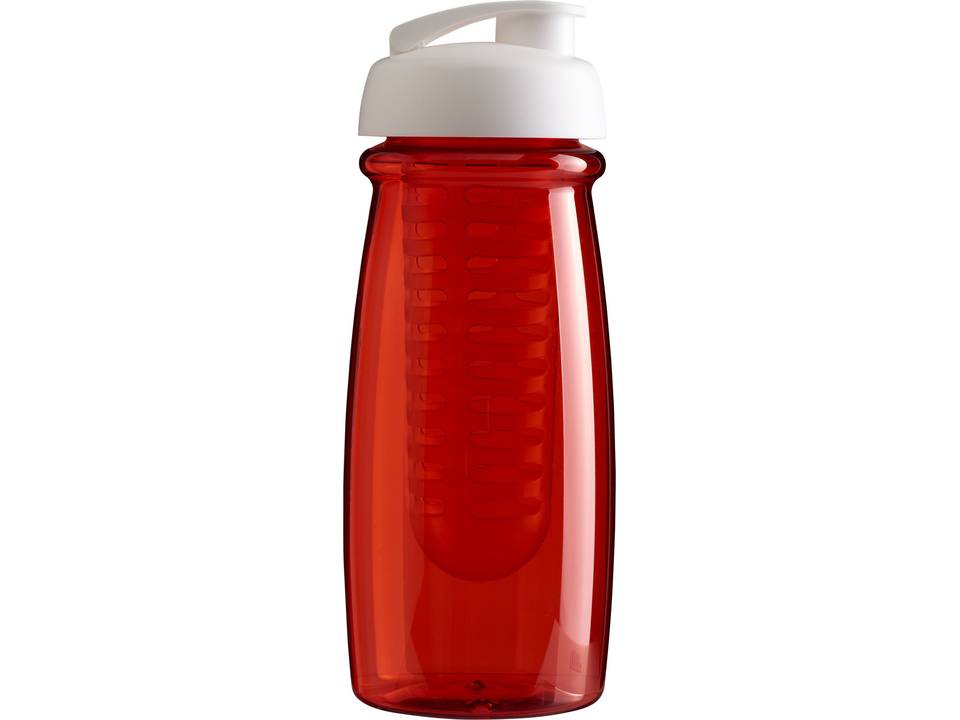 H2O Pulse® 600 ml sportfles en infuser met flipcapdeksel 8