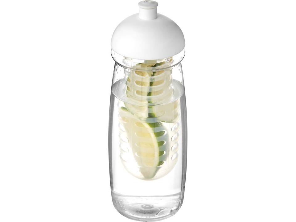 H2O Pulse® bidon en infuser met koepeldeksel - 600 ml 12