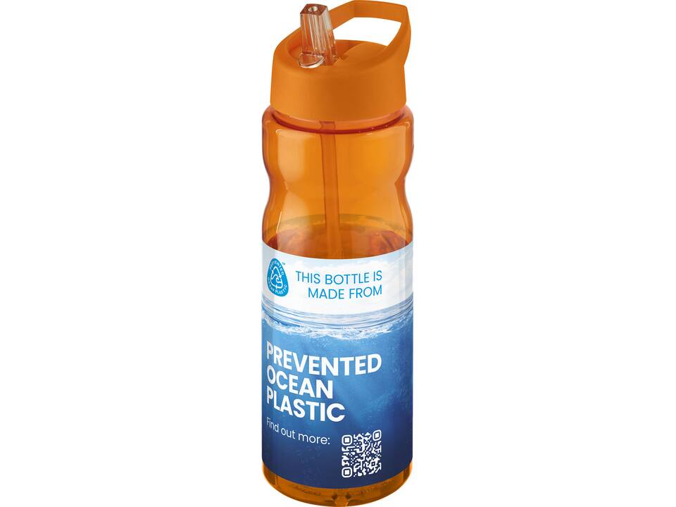 H2O Eco 650 ml sportfles met tuitdeksel 52