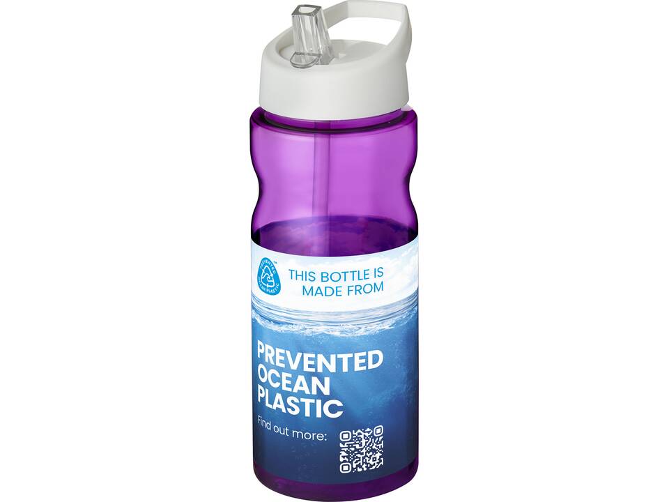 H2O Eco 650 ml sportfles met tuitdeksel 68