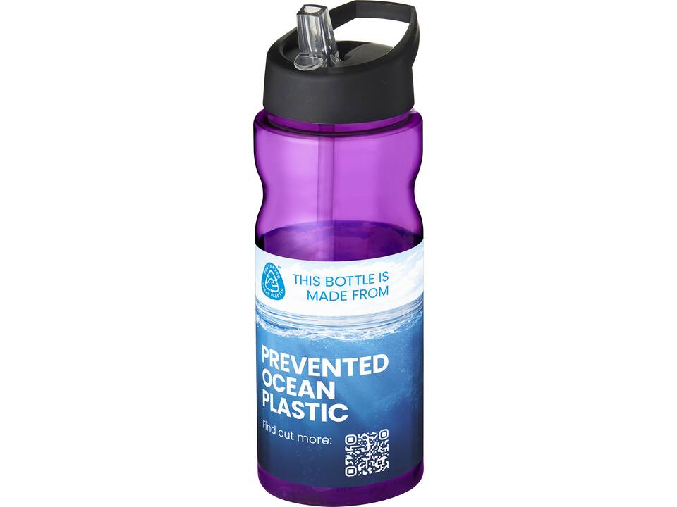 H2O Eco 650 ml sportfles met tuitdeksel 18
