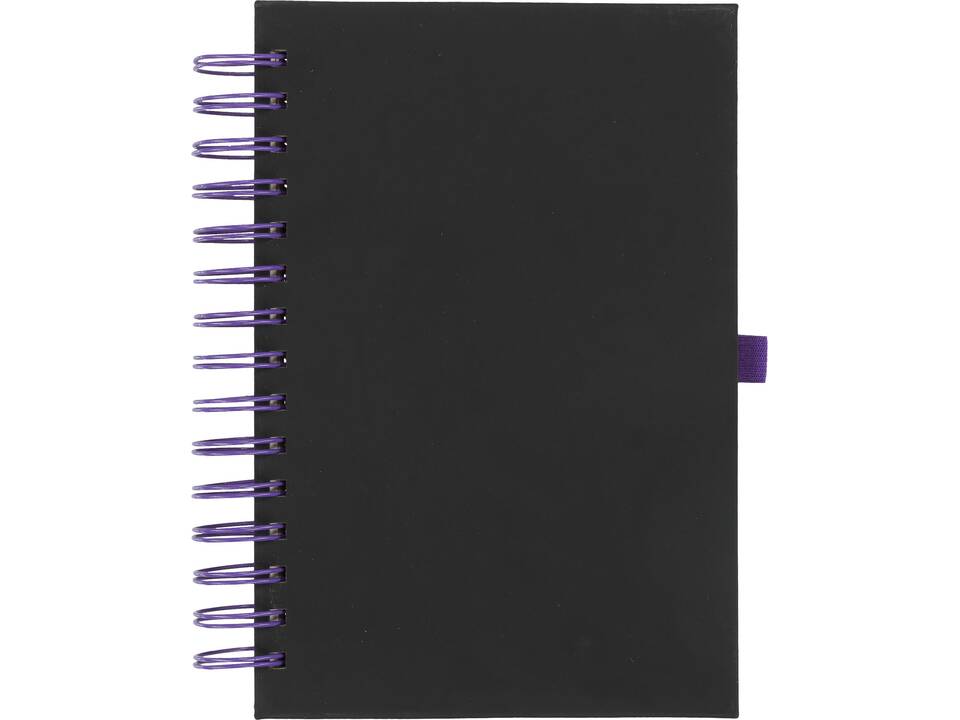 Wiro notitieboek met kleurige spiraalrug 12