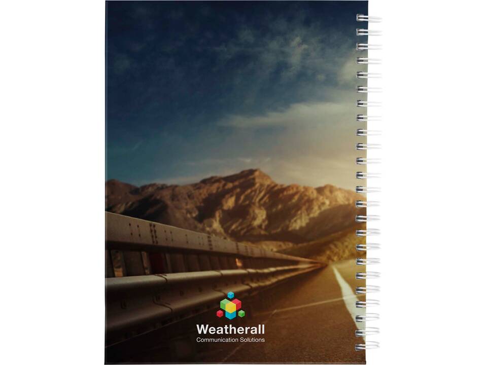 Desk-Mate® A5 ongedateerde agenda met harde kaft 2