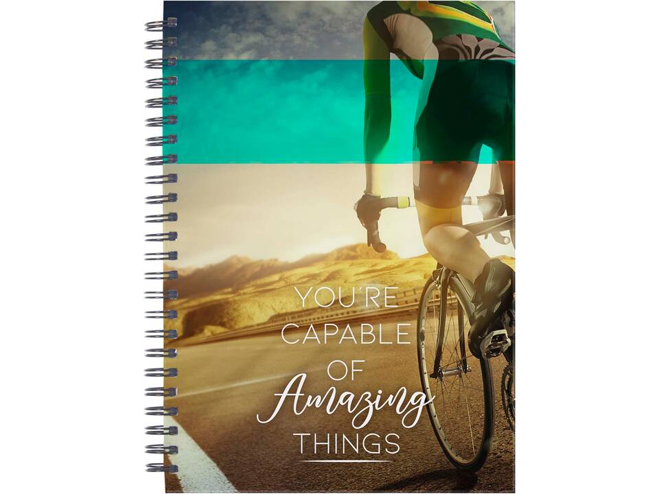 Desk-Mate® A5 ongedateerde agenda met harde kaft 5