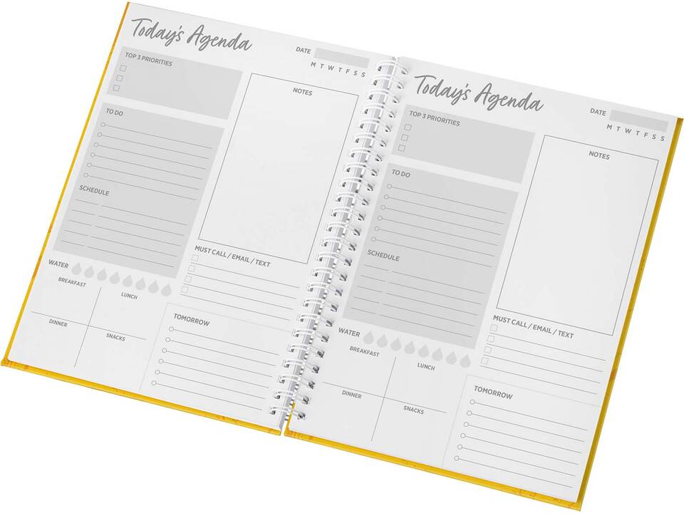 Desk-Mate® A5 dagboek met harde kaft 3