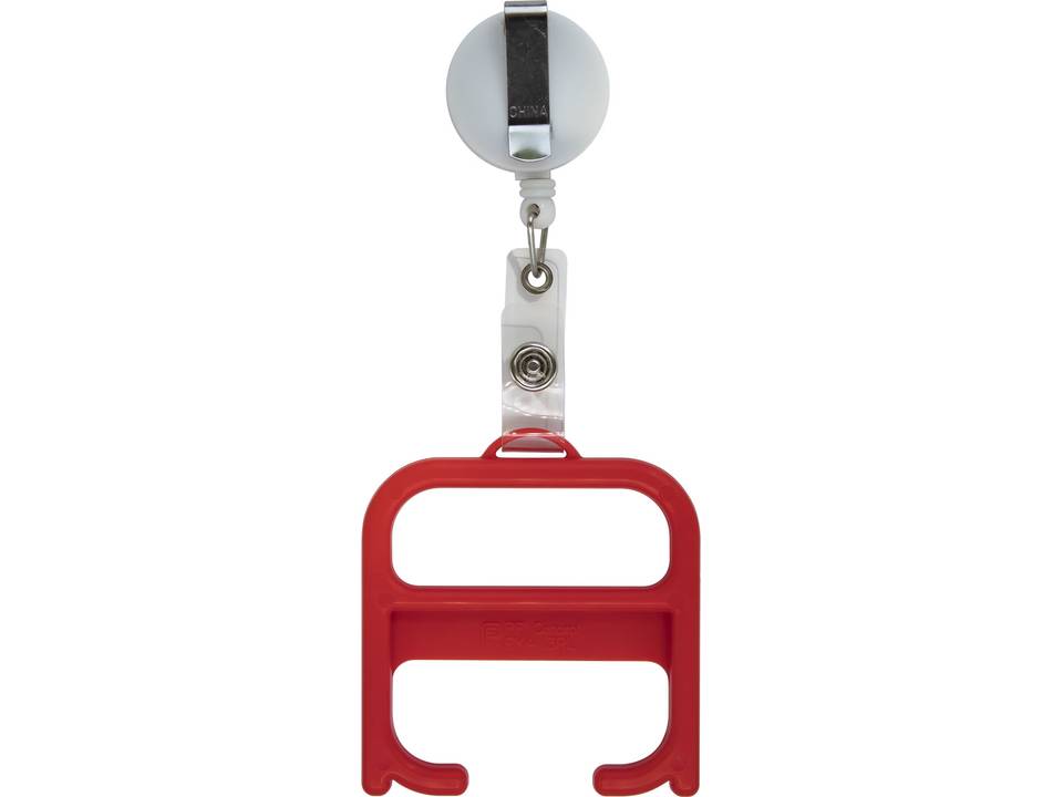 Hygiënesleutel met rollerclip 8