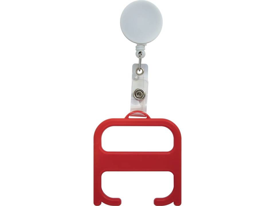 Hygiënesleutel met rollerclip 7