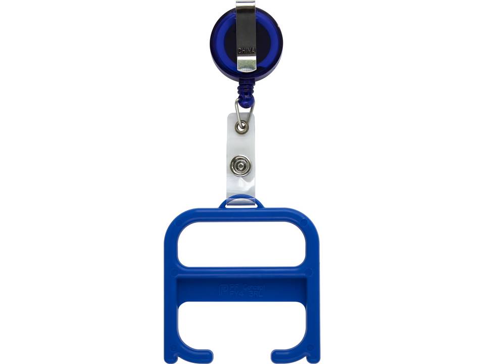 Hygiënesleutel met rollerclip 12