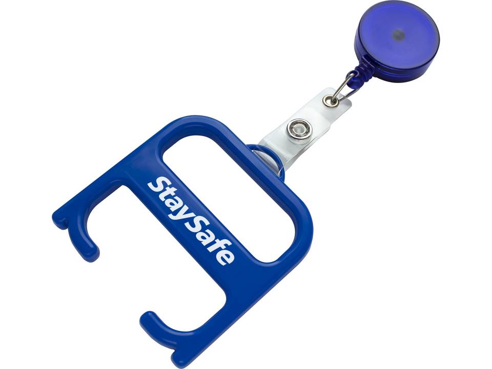 Hygiënesleutel met rollerclip 10
