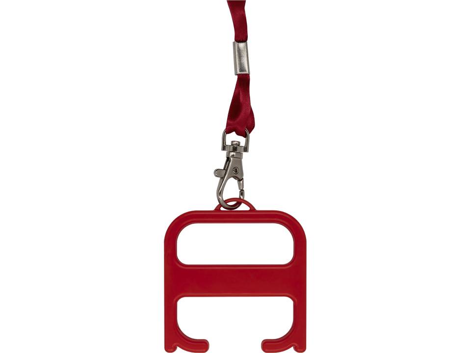 Hygiënesleutel met lanyard 8