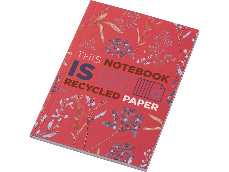 Novella Austen A6 gerecycled notitieboek met zachte cover, 50 vellen 6