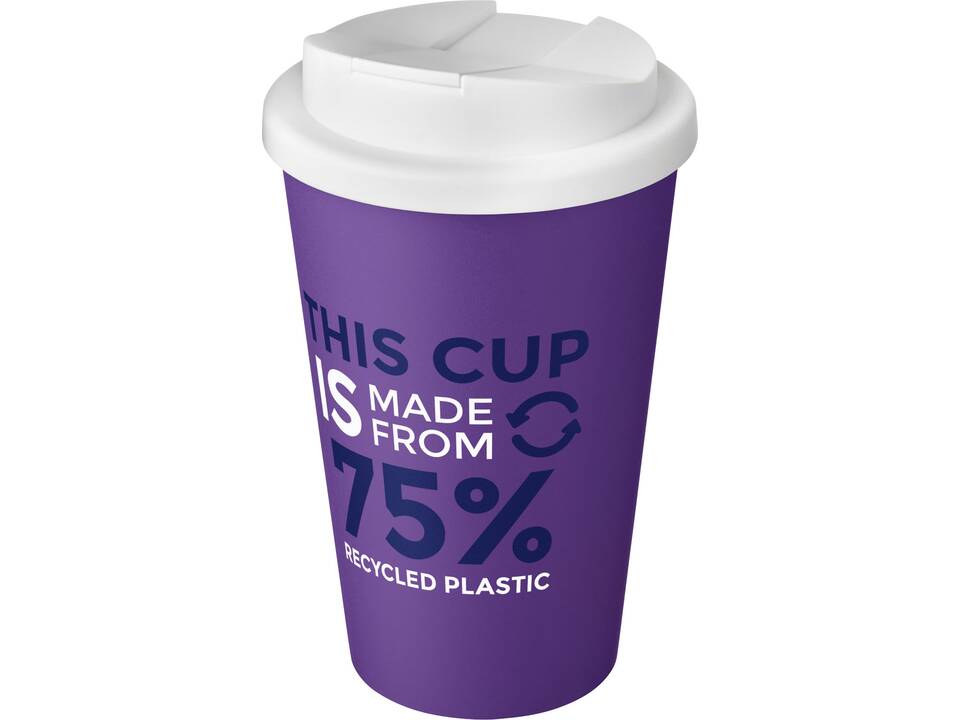 Americano Eco gerecyclede beker met deksel - 350 ml 27