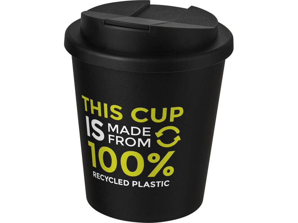 Americano® Espresso 250 ml gerecyclede beker met knoeibestendig deksel 37