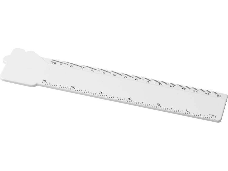 Duurzame Tait liniaal in vorm van huis - 15 cm 1