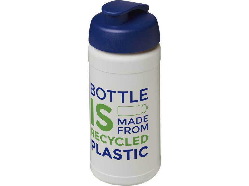 Baseline 500 ml gerecyclede drinkfles met klapdeksel 5