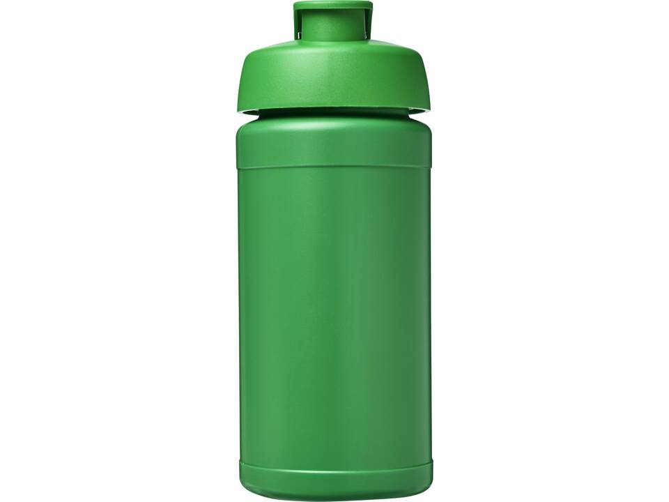 Baseline 500 ml gerecyclede drinkfles met klapdeksel 18