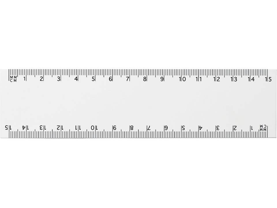 Flexibele meetlat 15 cm. 2