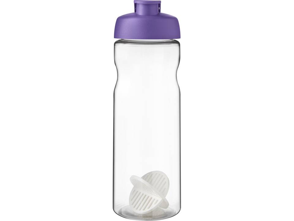 H2O Active Base 650 ml sportfles met shaker bal 12