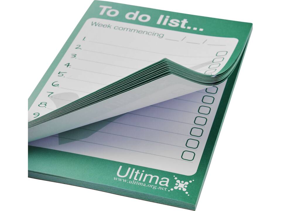 Schrijfblok A6 - 25 vellen 4