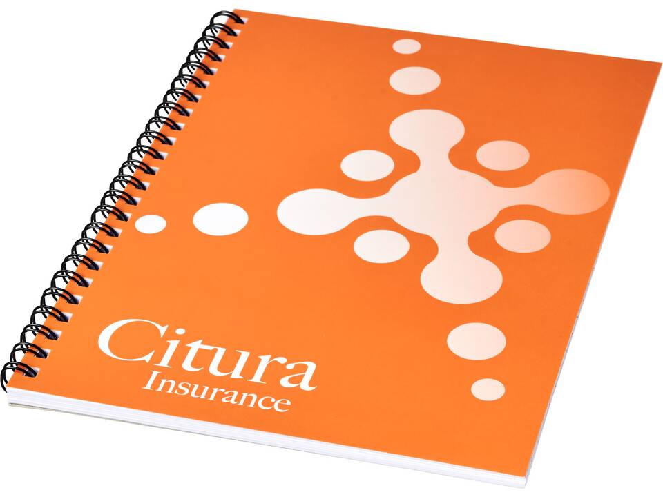 Desk-Mate A4 notitieboek met synthetische omslag 12