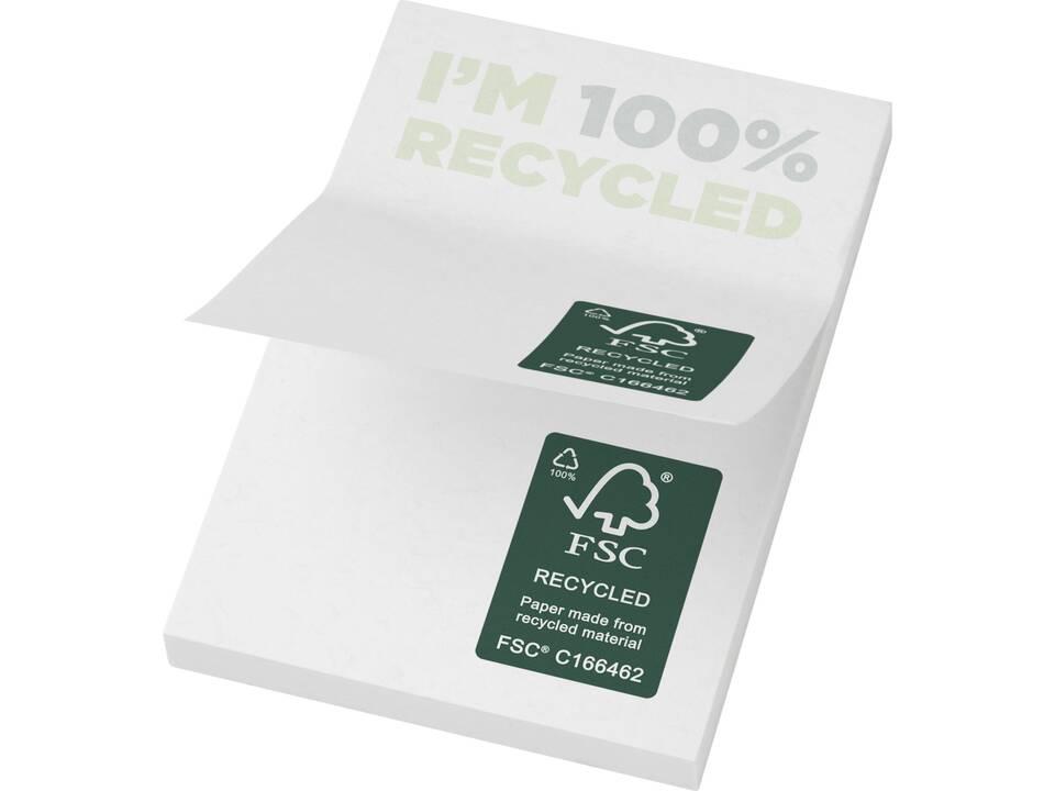 Sticky-Mate® gerecyclede sticky notes 50 x 75 mm 17