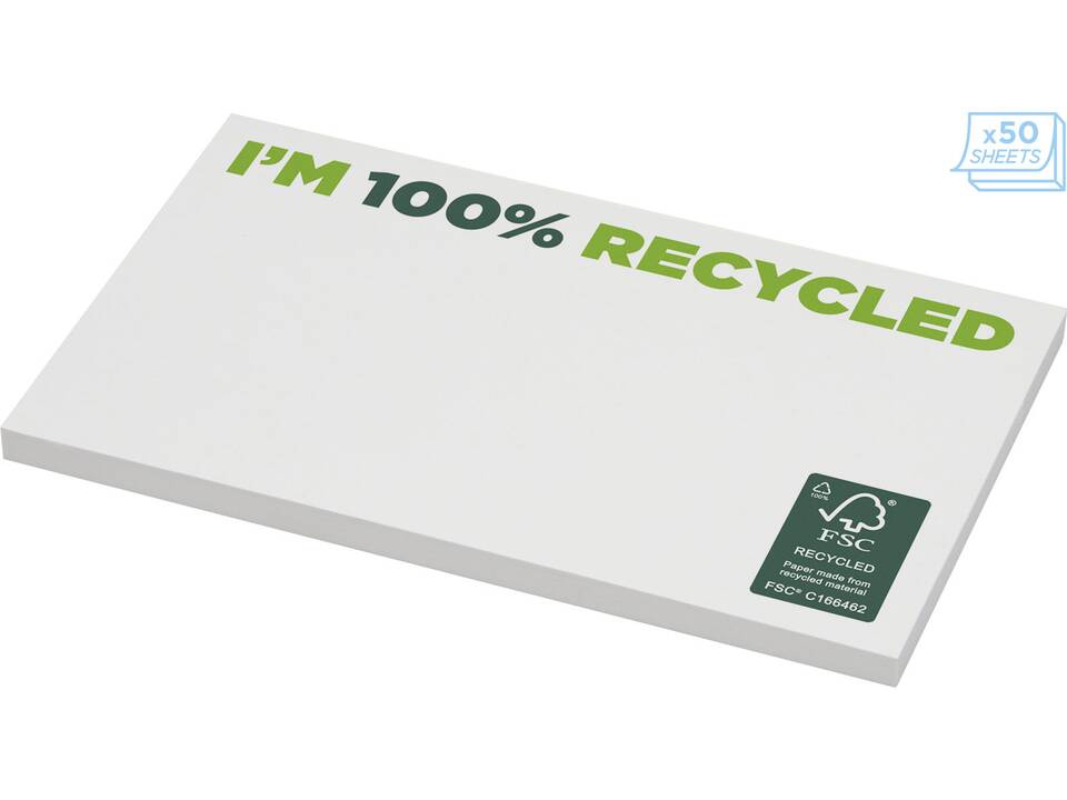 Sticky-Mate® gerecyclede sticky notes 127 x 75 mm 16