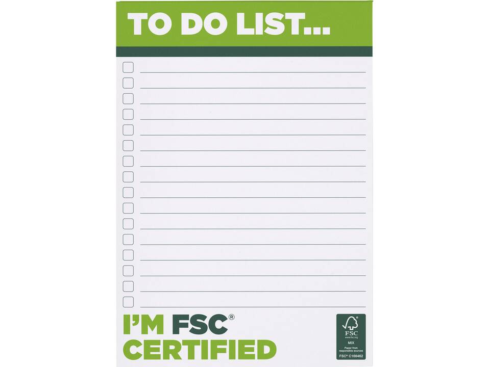 Desk-Mate® Eco A5 kladblok - 50 vellen 2